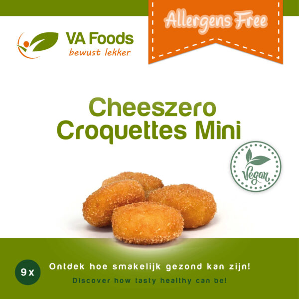 Cheeszero Croquettes Mini kaaskroket vegan