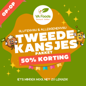 VA Foods TWEEDEKANSJES pakket NCV Glutenvrij festival Apeldoorn 25 mei 2024