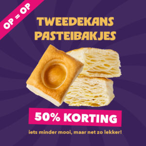 ❄️ Tweedekansjes - Pasteibakjes 2 verpakkingen (2 stuks)