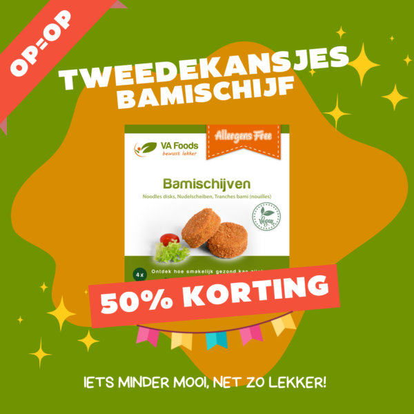 va foods bamischijf glutenvrij aanbieding korting