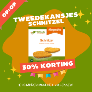 Glutenvrije schnitzels korting aanbieding allergeenvrij VA Foods